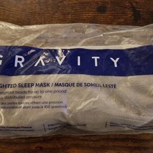 Weighted Sleep Mask - Gray